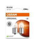 Автолампа Osram 10W 12V BA15S (к/т 2 шт)
