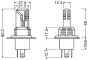 Автолампа LEDriving H4/H19 19W 12V 6500К P43T, фото 3 - інтерент-магазин Auto-Mechanic