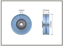 Ролик натяжний ременя поліклінового (привідного)