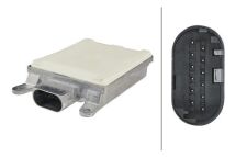 Блок керування, система допомоги під час зміни смуги руху