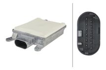 Блок керування, система допомоги під час зміни смуги руху