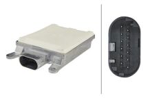 Блок керування, система допомоги під час зміни смуги руху