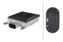 Блок керування, система допомоги під час зміни смуги руху