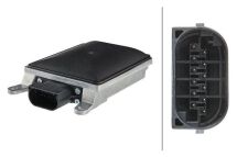 Блок керування, система допомоги під час зміни смуги руху