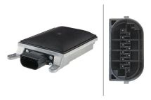 Блок керування, система допомоги під час зміни смуги руху