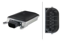 Блок керування, система допомоги під час зміни смуги руху