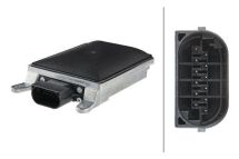 Блок керування, система допомоги під час зміни смуги руху