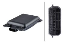 Блок керування, система допомоги під час зміни смуги руху