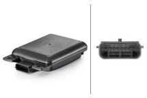 Блок керування, система допомоги під час зміни смуги руху