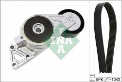 Комплект ременя генератора Audi A3/Seat Leon/Skoda Octavia/VW Caddy/Passat B6 1.6-2.0 03- (6PK1043)
