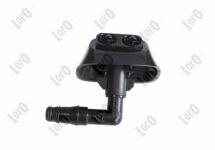 Форсунка подачі води для миття, система очищення фар