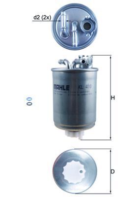 Фільтр паливний