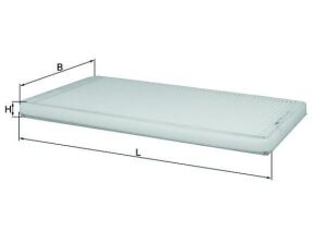 Фільтр, повітря у салоні