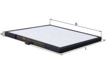 Фільтр, повітря у салоні