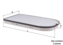 Фільтр, повітря у салоні