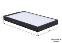 Фильтр, воздух во внутренном пространстве