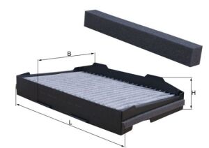 Фільтр, повітря у салоні