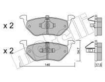 Комплект тормозных колодок, дисковый тормоз Комплект тормозных колодок, дисковый тормоз