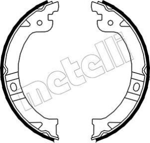 Комплект гальмівних колодок, стоянкове гальмо