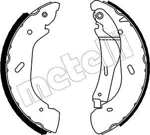 Комплект гальмівних колодок Комплект гальмівних колодок