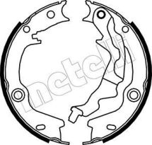 Комплект тормозных колодок, стояночная тормозная система