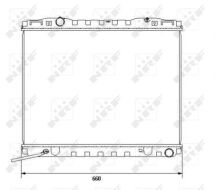 Радіатор охолодження двигуна