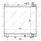 Радиатор охлаждения двигателя