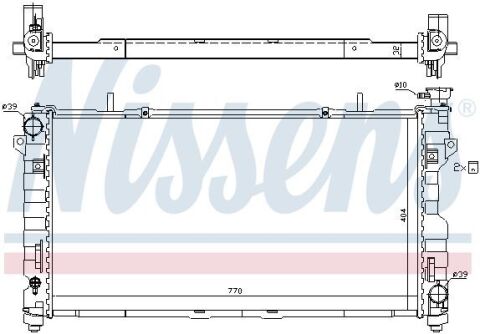 Радиатор охлаждения двигателя Радиатор охлаждения двигателя