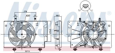 Вентилятор, система охолодження двигуна Вентилятор, система охолодження двигуна