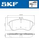 Комплект тормозных колодок, дисковый тормоз, фото 6 - интернет-магазин Auto-Mechanic