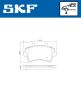 Комплект гальмівних накладок, дискове гальмо, фото 2 - інтерент-магазин Auto-Mechanic