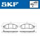 Комплект тормозных колодок, дисковый тормоз, фото 2 - интернет-магазин Auto-Mechanic