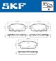 Комплект тормозных колодок, дисковый тормоз, фото 2 - интернет-магазин Auto-Mechanic