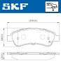 Комплект тормозных колодок, дисковый тормоз, фото 2 - интернет-магазин Auto-Mechanic