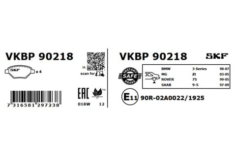 Комплект тормозных колодок, дисковый тормоз Комплект тормозных колодок, дисковый тормоз