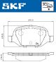 Комплект тормозных колодок, дисковый тормоз, фото 2 - интернет-магазин Auto-Mechanic