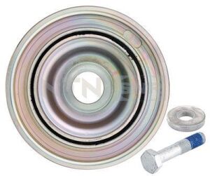 Шків, колінчатий вал