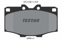 Комплект гальмівних накладок, дискове гальмо Комплект гальмівних накладок, дискове гальмо