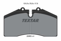 Комплект тормозных колодок, дисковый тормоз