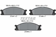 Комплект гальмівних накладок, дискове гальмо