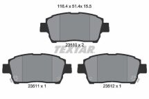 Комплект гальмівних накладок, дискове гальмо Комплект гальмівних накладок, дискове гальмо