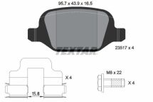 Комплект тормозных колодок, дисковый тормоз