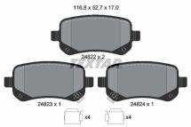 Комплект тормозных колодок, дисковый тормоз