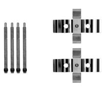 Комплект приладдя, накладка дискового гальма Комплект приладдя, накладка дискового гальма