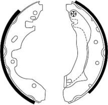 Комплект тормозных колодок