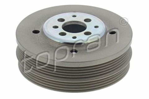 Шків, колінчатий вал