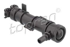 Форсунка подачі води для миття, система очищення фар