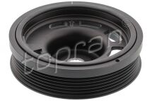 Шків, колінчатий вал