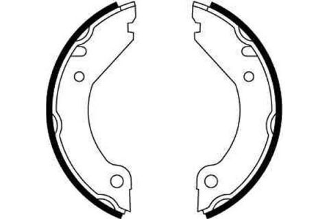 Комплект тормозных колодок, стояночная тормозная система