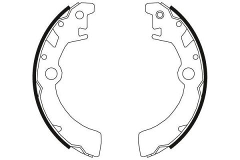 Комплект гальмівних колодок